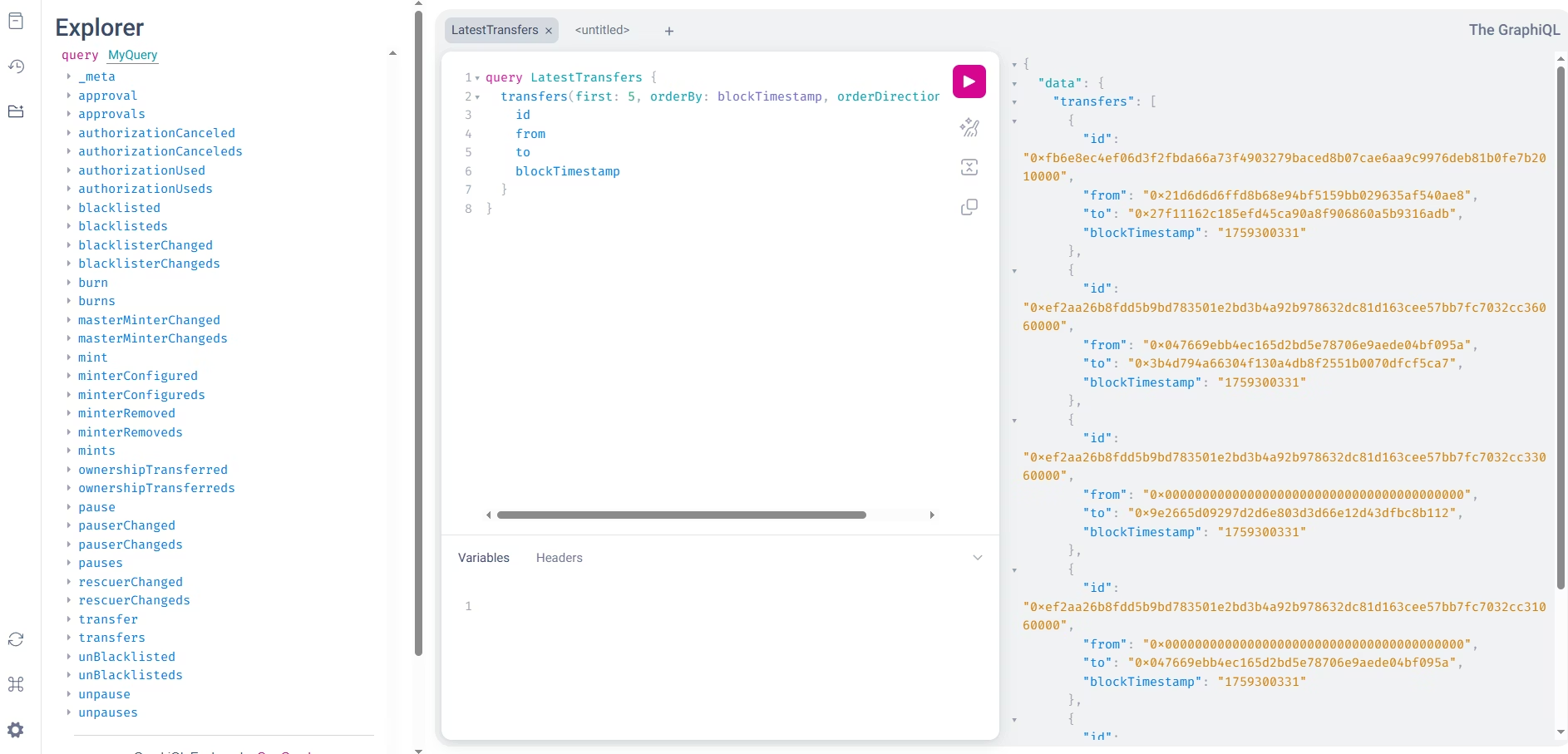 How to deploy a USDC subgraph with Ormi 0xGraph