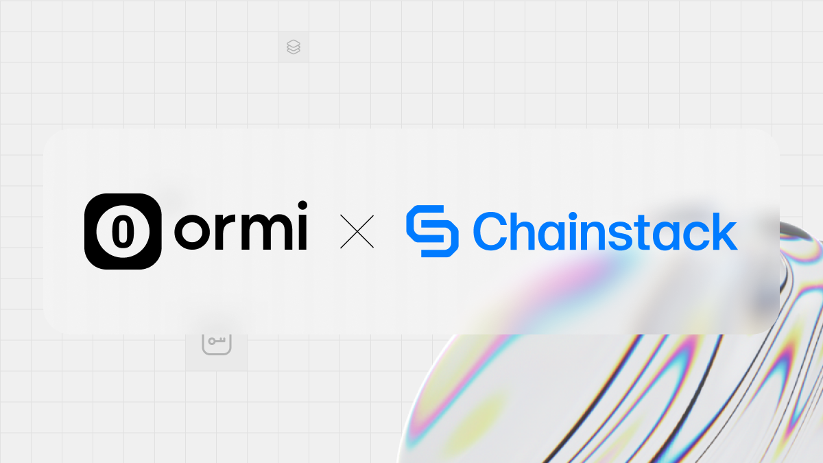 Chainstack Subgraphs are moving to Ormi: Why real-time web3 indexing is now  core infrastructure