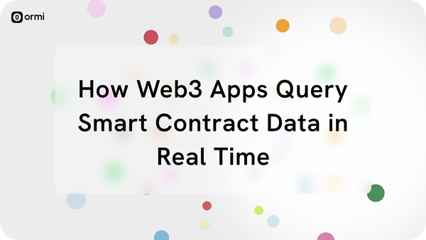 How to query smart contract data for building on the blockchain