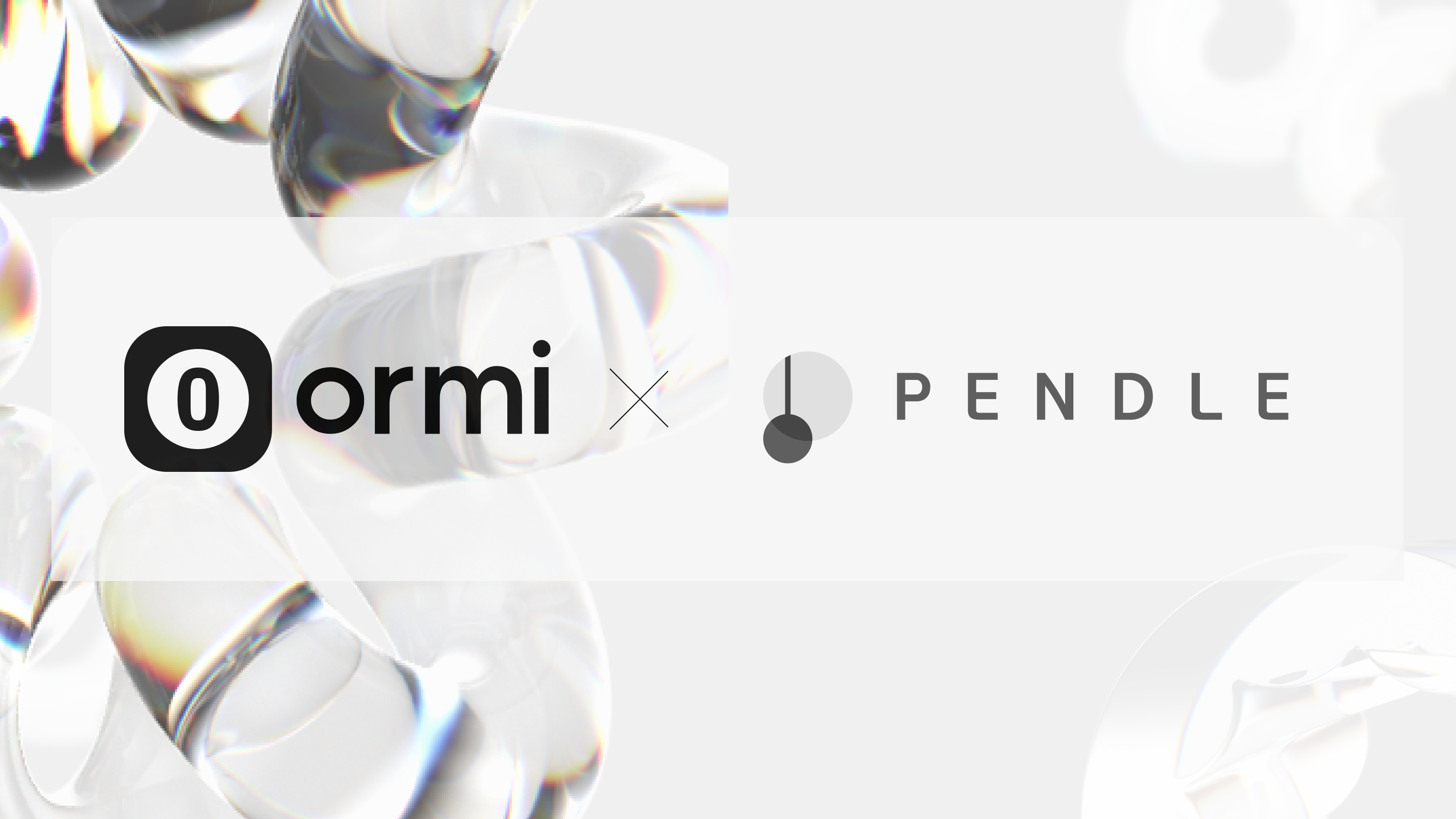 Pendle Finance powered by Ormi's hyperscale data infrastructure